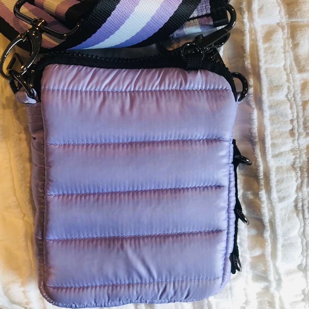 Purple Soft Mini Think Royln Crossbody Bag